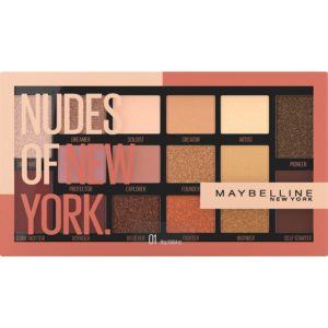 سایه چشم اورجینال برند Maybeline New York مدل Nudes Of New York Far Eye Palette کد NUDESOFNEWYORKP