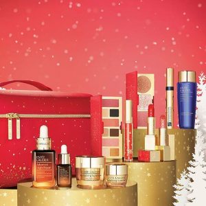 ست لوازم آرایشی اورجینال برند Estee Lauder محتویات Blockbuster Holiday Beauty 2022 کد 887167620018
