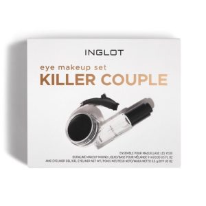 ست لوازم آرایشی چشم اورجینال برند Inglot مدل Killer Couple کد EMS 1