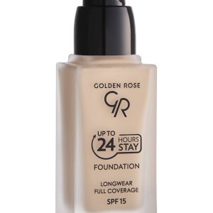 کرم پایه / پرایمر اورجینال برند Golden Rose مدل Up To 24 Hours Stay Foundation No:04 کد 1029127